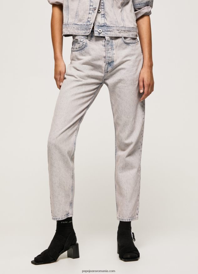 blugi celyn cu talie înaltă, cu ajustare regulată femei Pepe Jeans denim 6Z0R4617