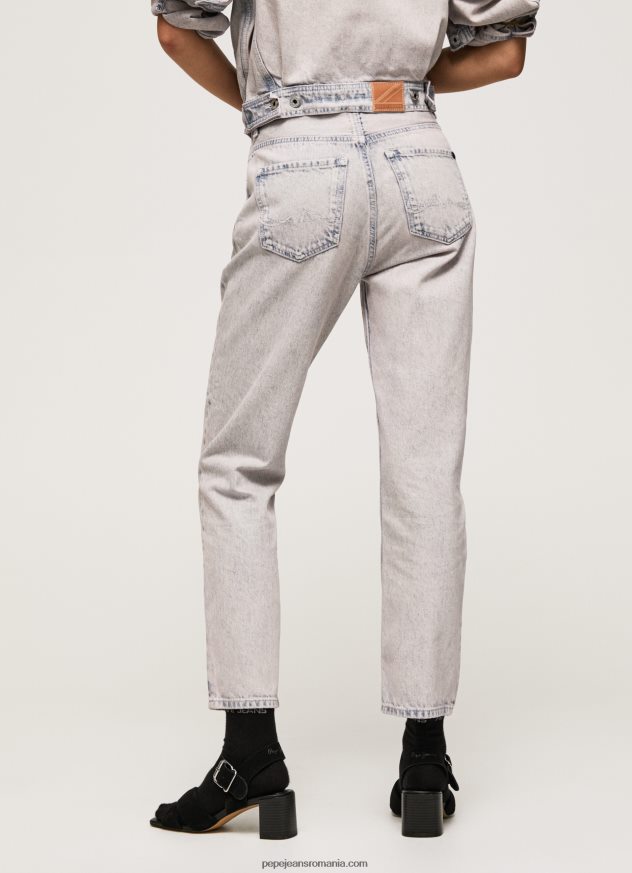 blugi celyn cu talie înaltă, cu ajustare regulată femei Pepe Jeans denim 6Z0R4617