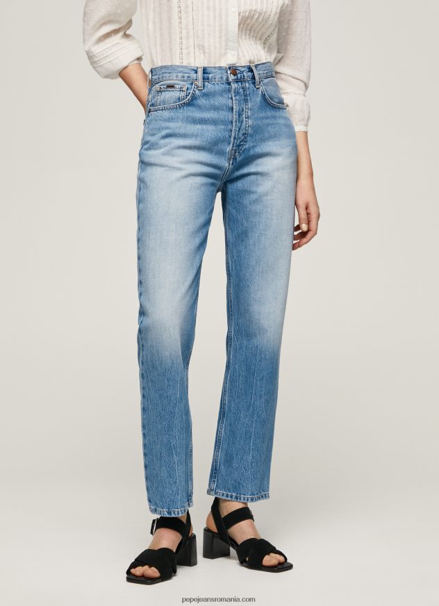blugi celyn cu talie înaltă, cu ajustare regulată femei Pepe Jeans denim 6Z0R4625
