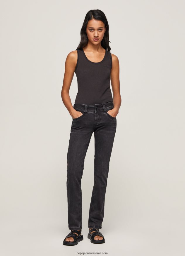 blugi gen midrise cu ajustare regulată femei Pepe Jeans denim 6Z0R4626