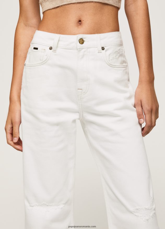 blugi hazel cu talie înaltă, cu ajustare normală femei Pepe Jeans denim 6Z0R462