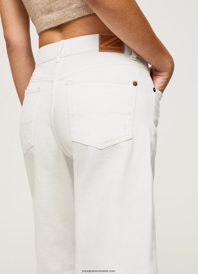 blugi hazel cu talie înaltă, cu ajustare normală femei Pepe Jeans denim 6Z0R462