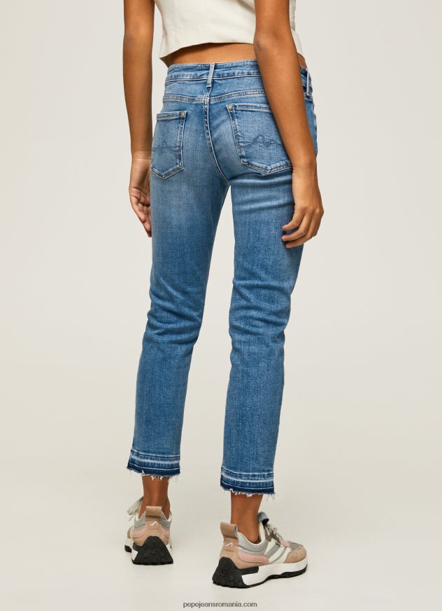 blugi jolie cu talie medie regulată femei Pepe Jeans denim 6Z0R4620