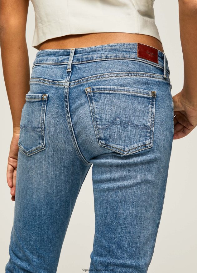 blugi jolie cu talie medie regulată femei Pepe Jeans denim 6Z0R4620