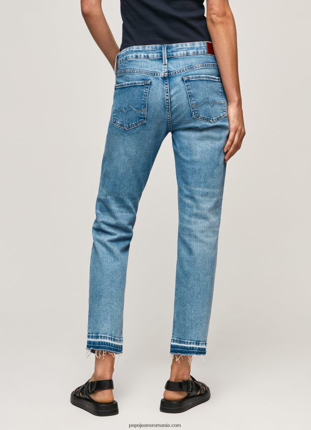 blugi jolie cu talie medie regulată femei Pepe Jeans denim 6Z0R4629