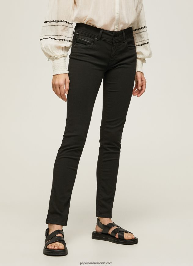 blugi noi Brooke cu talie medie, cu ajustare regulată femei Pepe Jeans denim 6Z0R467