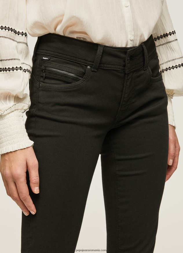 blugi noi Brooke cu talie medie, cu ajustare regulată femei Pepe Jeans denim 6Z0R467