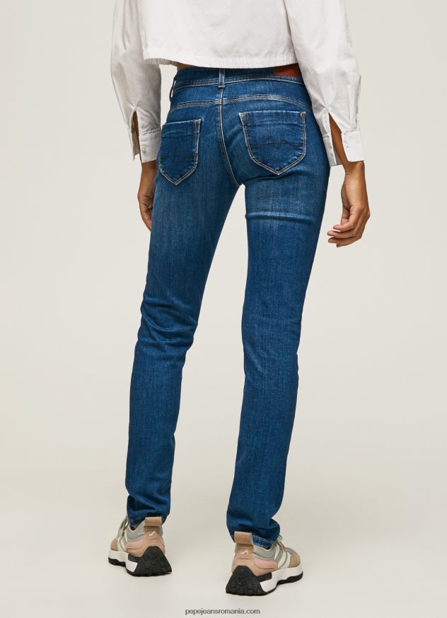 blugi noi Brooke cu talie medie regulată femei Pepe Jeans denim 6Z0R4611