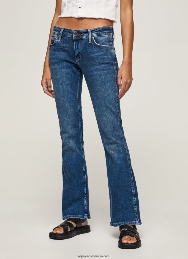 blugi noi pimlico cu talie medie, cu ajustare regulată femei Pepe Jeans denim 6Z0R4636