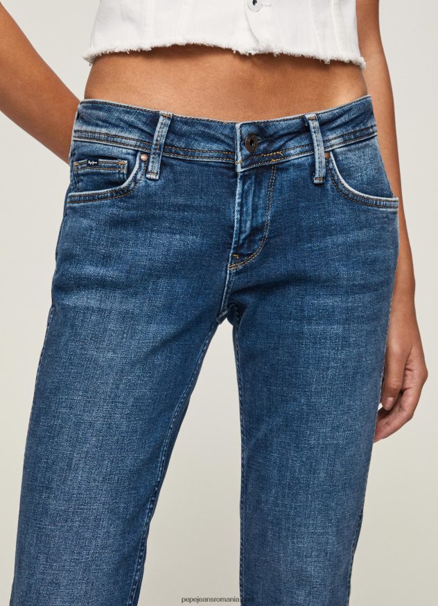 blugi noi pimlico cu talie medie, cu ajustare regulată femei Pepe Jeans denim 6Z0R4636
