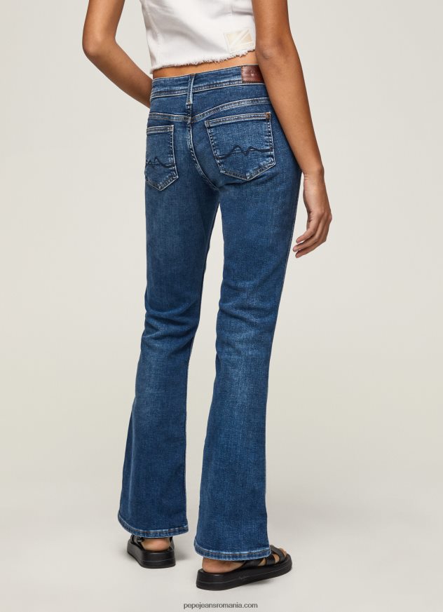 blugi noi pimlico cu talie medie, cu ajustare regulată femei Pepe Jeans denim 6Z0R4636