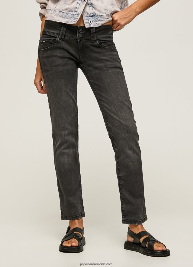 blugi venus cu talie joasa cu ajustare regulata femei Pepe Jeans denim 6Z0R4615
