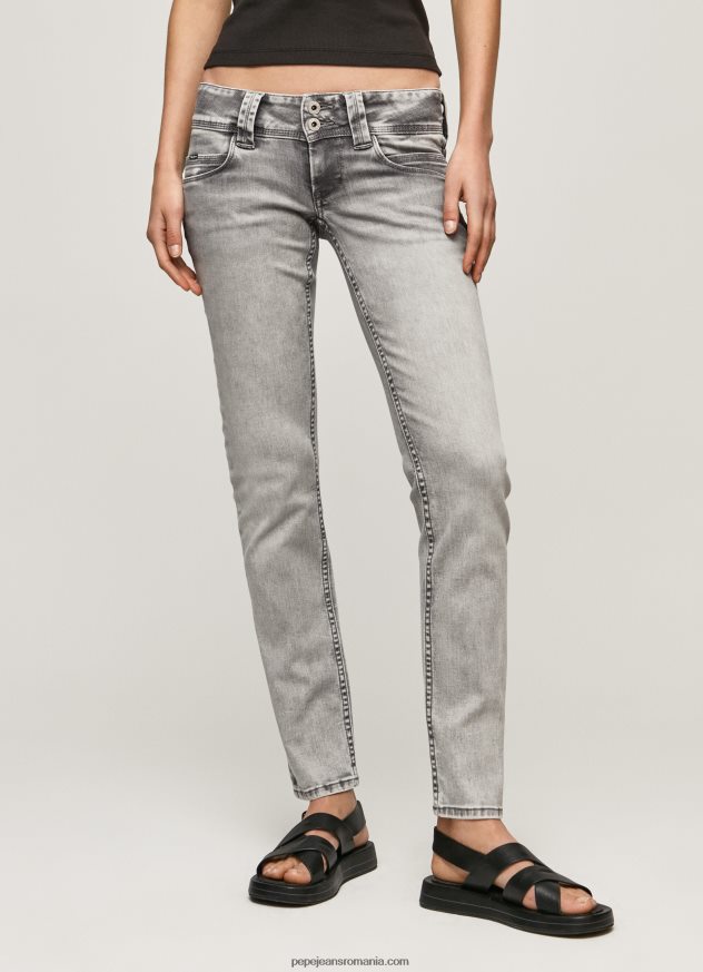 blugi venus cu talie joasa cu ajustare regulata femei Pepe Jeans denim 6Z0R4628