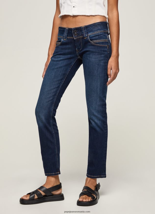 blugi venus cu talie joasa cu ajustare regulata femei Pepe Jeans denim 6Z0R4630