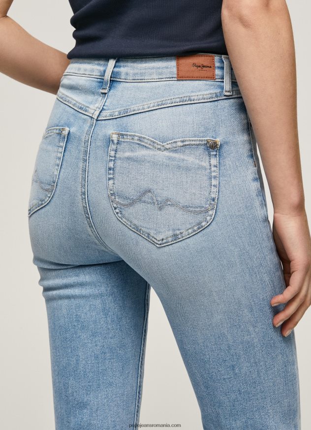 blugi evazați cu talie înaltă Willa femei Pepe Jeans denim 6Z0R4659