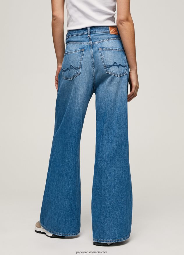 blugi jaimy cu talie înaltă, cu ajustare largă femei Pepe Jeans denim 6Z0R4679