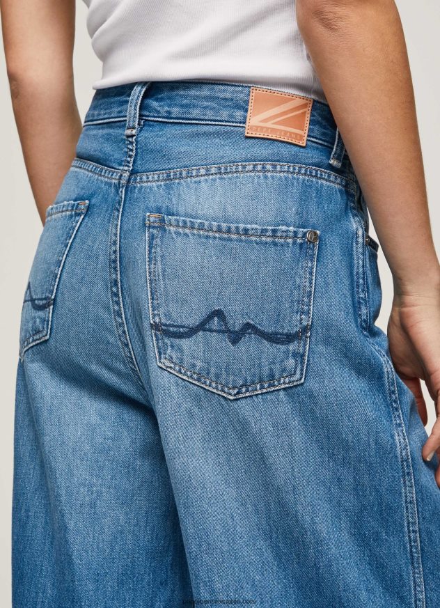 blugi jaimy cu talie înaltă, cu ajustare largă femei Pepe Jeans denim 6Z0R4679