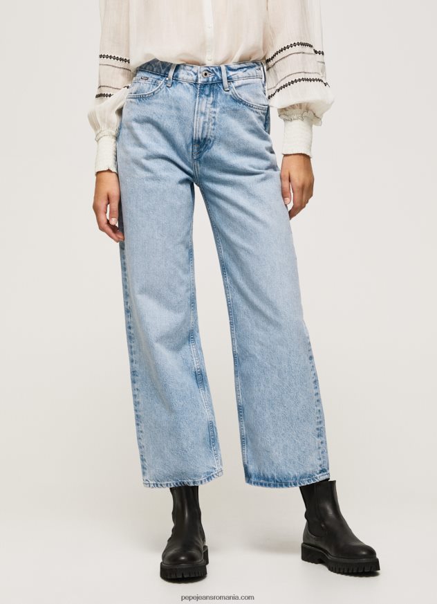 blugi lexa sky cu talie înaltă, cu potrivire largă femei Pepe Jeans denim 6Z0R4678