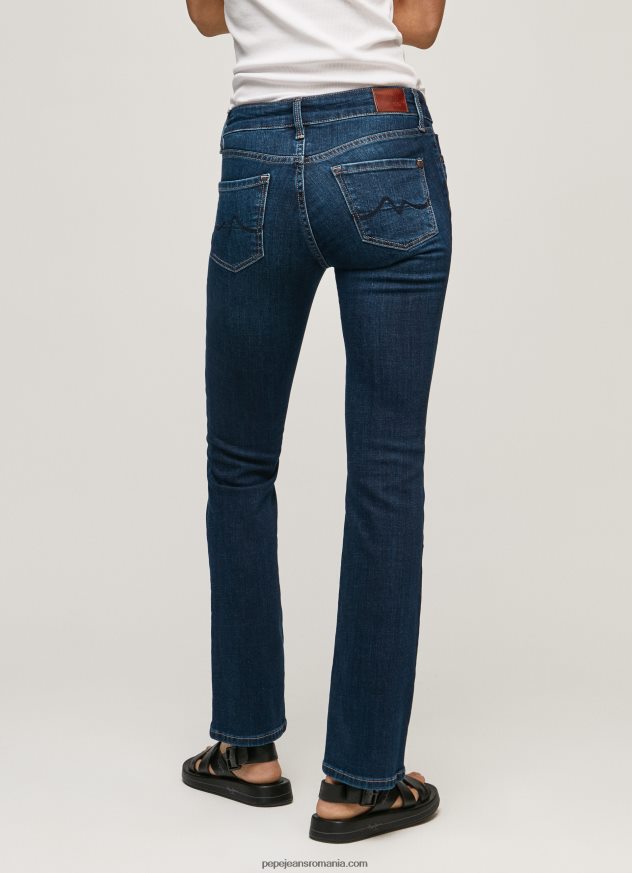blugi piccadilly slim fit cu talie medie femei Pepe Jeans denim 6Z0R4665