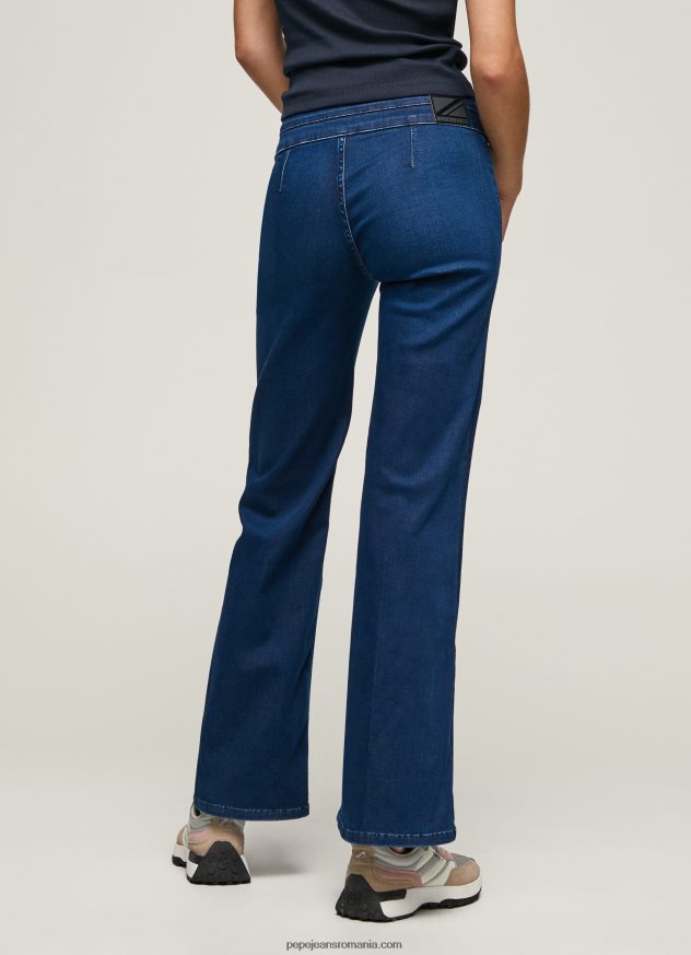 blugi willa evazat cu talie înaltă femei Pepe Jeans denim 6Z0R4662