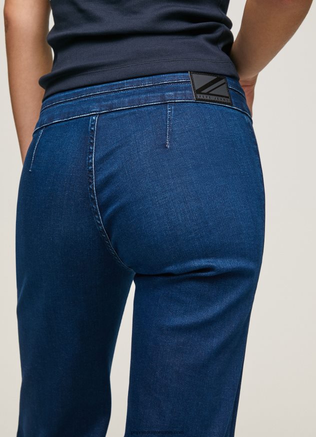 blugi willa evazat cu talie înaltă femei Pepe Jeans denim 6Z0R4662