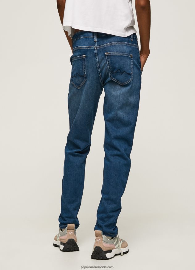blugi carey cu talie medie relaxed fit femei Pepe Jeans denim 6Z0R4686