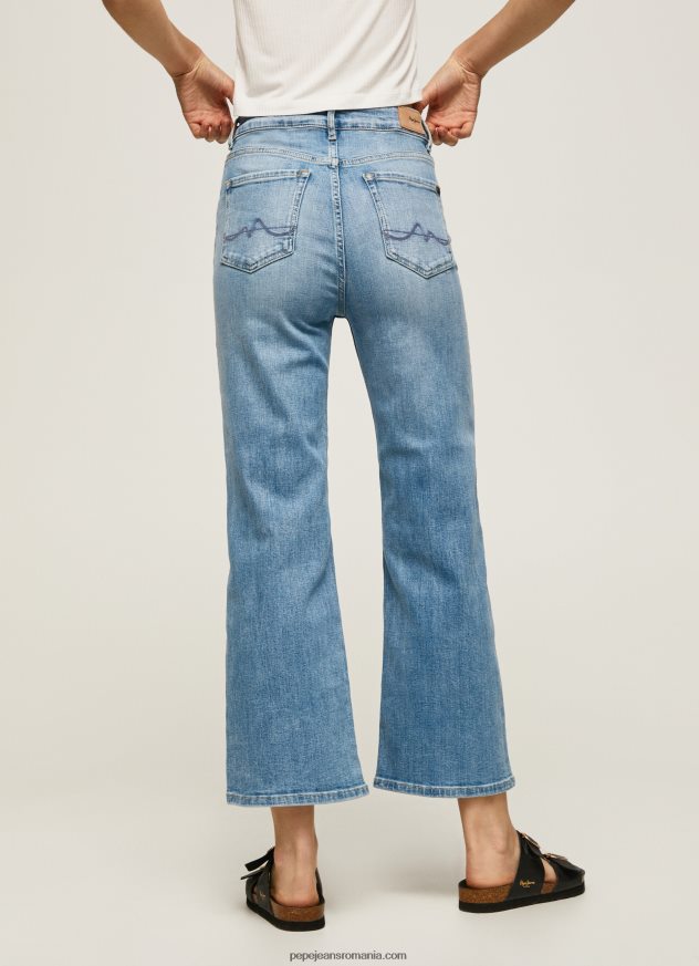 blugi lexa sky cu talie înaltă, cu potrivire largă femei Pepe Jeans denim 6Z0R4690