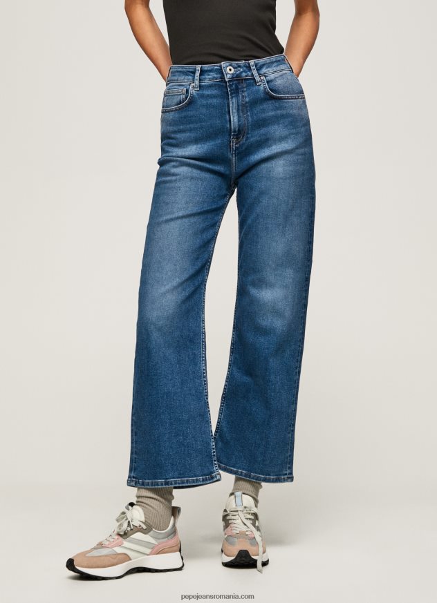 blugi lexa sky cu talie înaltă, cu potrivire largă femei Pepe Jeans denim 6Z0R4691
