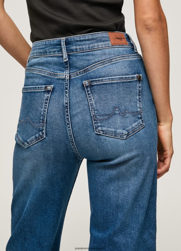 blugi lexa sky cu talie înaltă, cu potrivire largă femei Pepe Jeans denim 6Z0R4691
