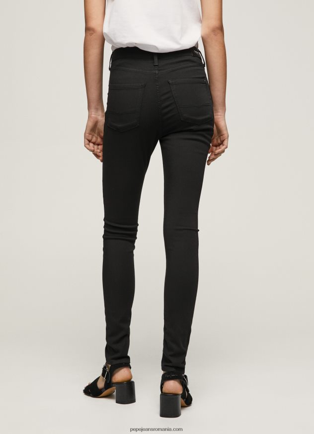 blugi cu talie înaltă regent skinny fit femei Pepe Jeans denim 6Z0R4655