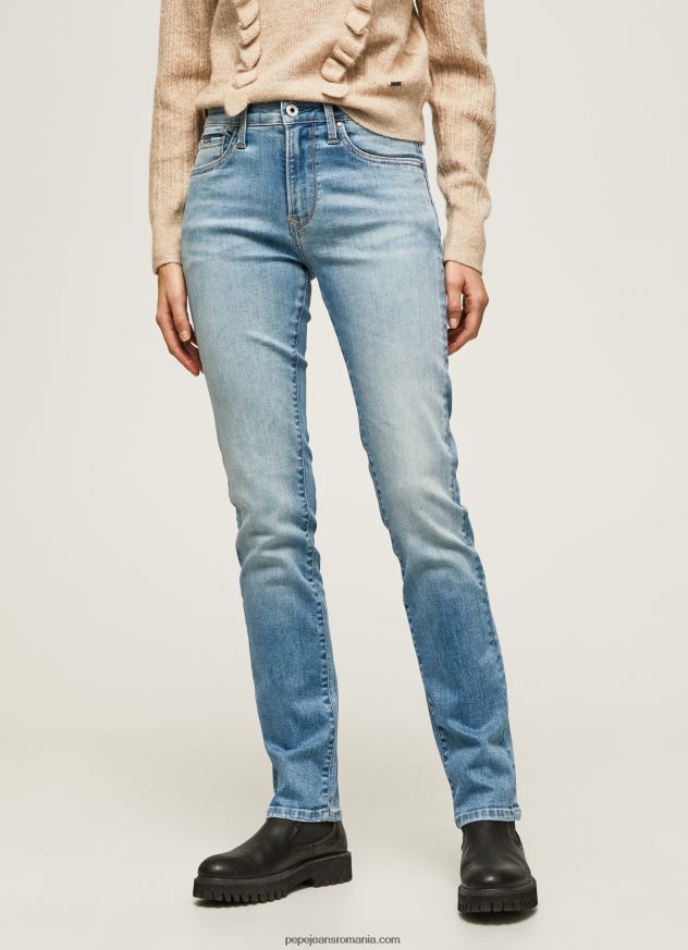 blugi grace slim fit cu talie înaltă femei Pepe Jeans denim 6Z0R4667