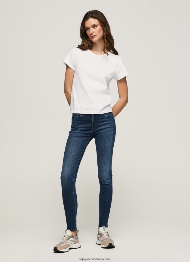 blugi regent skinny cu talie înaltă femei Pepe Jeans denim 6Z0R4645