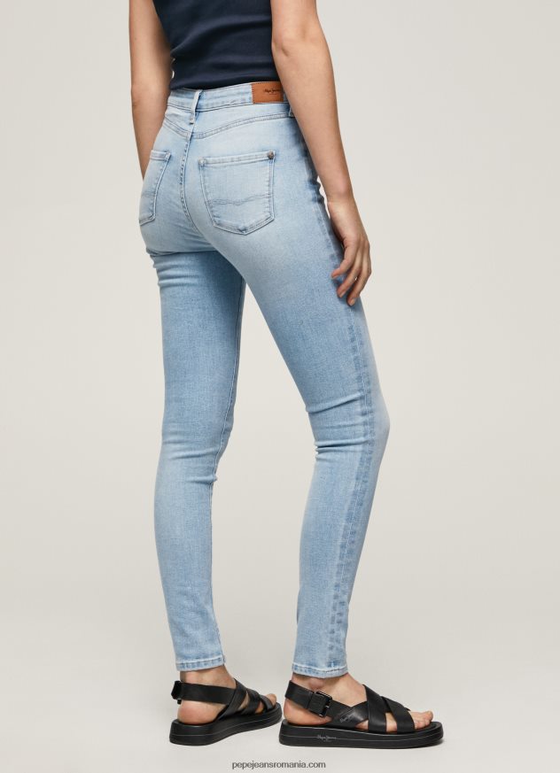 blugi skinny cu talie înaltă dion femei Pepe Jeans denim 6Z0R4638