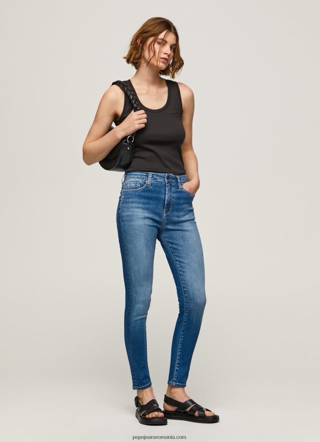 blugi skinny cu talie înaltă dion femei Pepe Jeans denim 6Z0R4641