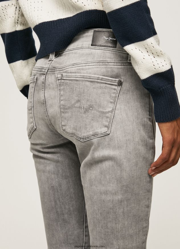 blugi skinny soho cu talie medie femei Pepe Jeans denim 6Z0R4649