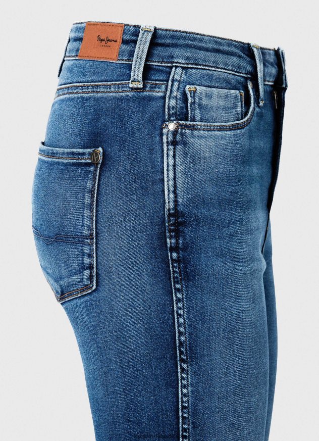 blugi slim fit dion 7/8 cu talie înaltă femei Pepe Jeans denim 6Z0R4674