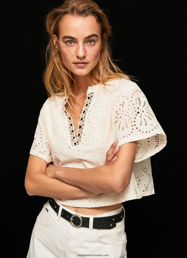 bluză cu detalii ajurate decorative femei Pepe Jeans zer 6Z0R46327