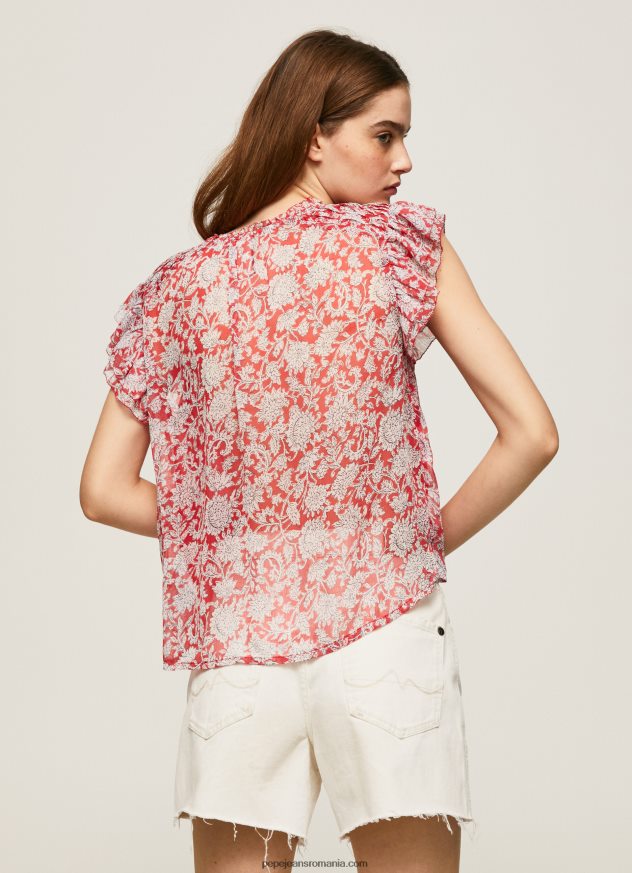 bluza cu imprimeu flori femei Pepe Jeans multi 6Z0R46372