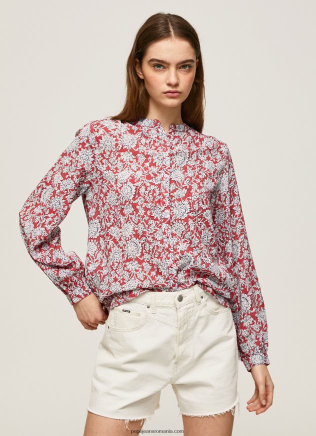 bluza cu imprimeu flori femei Pepe Jeans multi 6Z0R46373