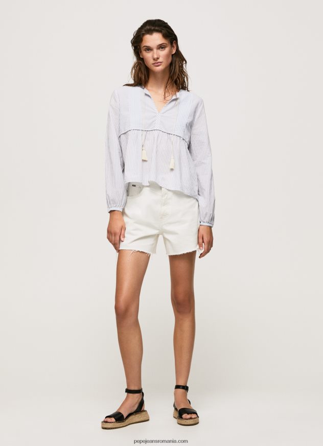 tunică din voil de bumbac femei Pepe Jeans multi 6Z0R46349