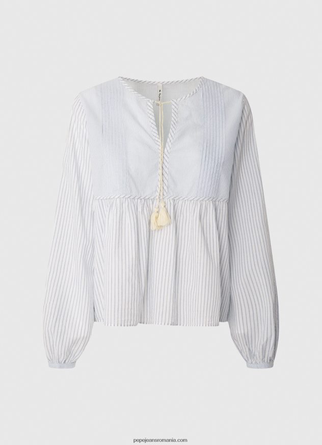 tunică din voil de bumbac femei Pepe Jeans multi 6Z0R46349