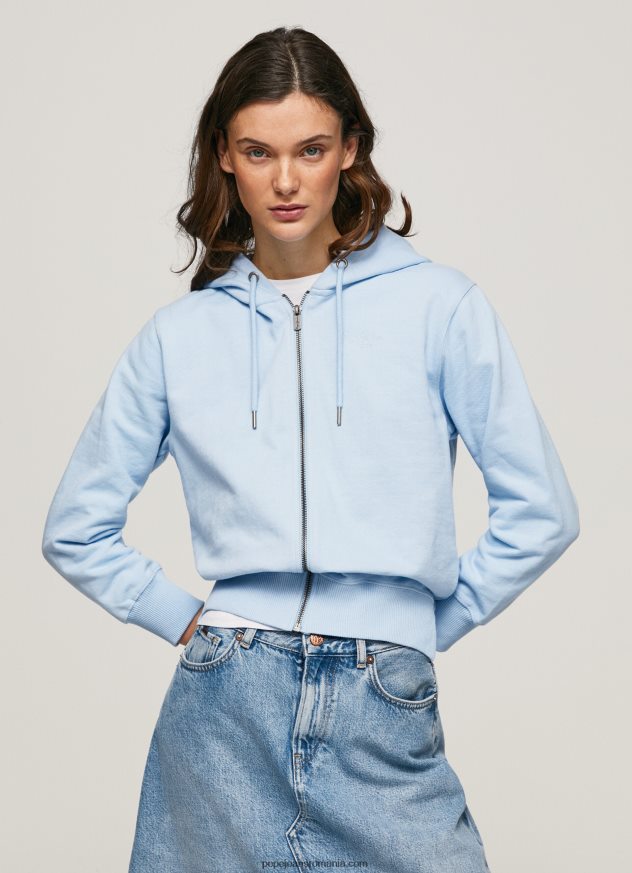 pulover cu gluga si fermoar femei Pepe Jeans dafin 6Z0R46270