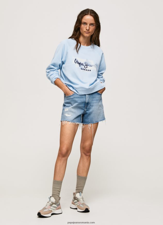 pulover de bumbac decupat femei Pepe Jeans dafin 6Z0R46271