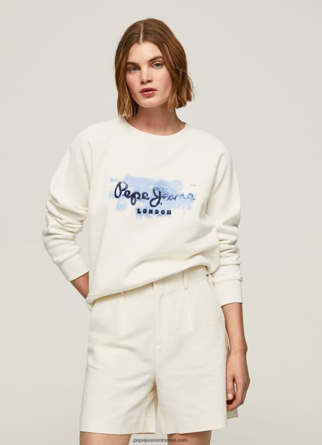 pulover de bumbac decupat femei Pepe Jeans mousse 6Z0R46287