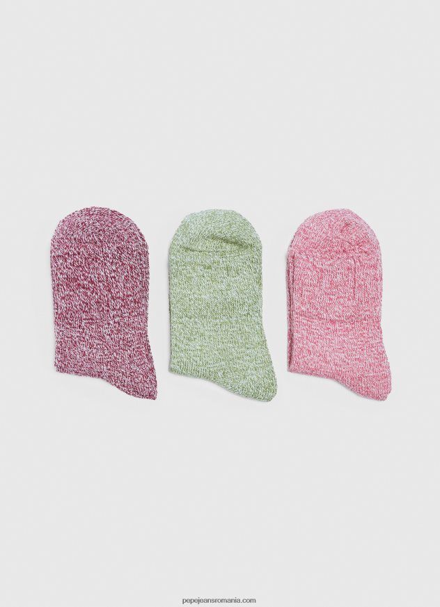 Beliz pachet de 3 șosete femei Pepe Jeans multi 6Z0R46551