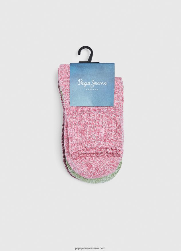 Beliz pachet de 3 șosete femei Pepe Jeans multi 6Z0R46551