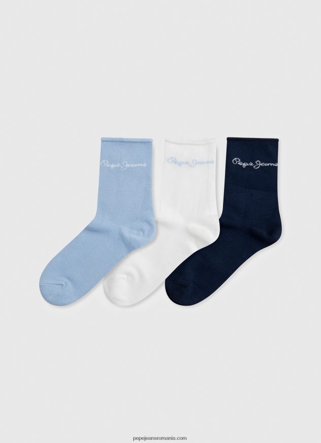 șosete brooka pachet de 3 femei Pepe Jeans multi 6Z0R46560