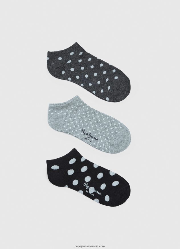 șosete kris pachet de 3 femei Pepe Jeans multi 6Z0R46556