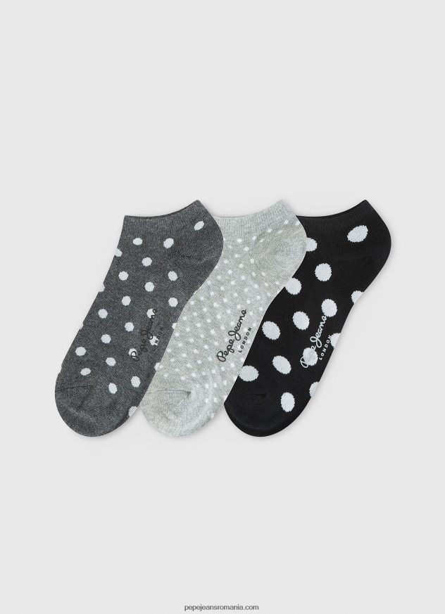 șosete kris pachet de 3 femei Pepe Jeans multi 6Z0R46556