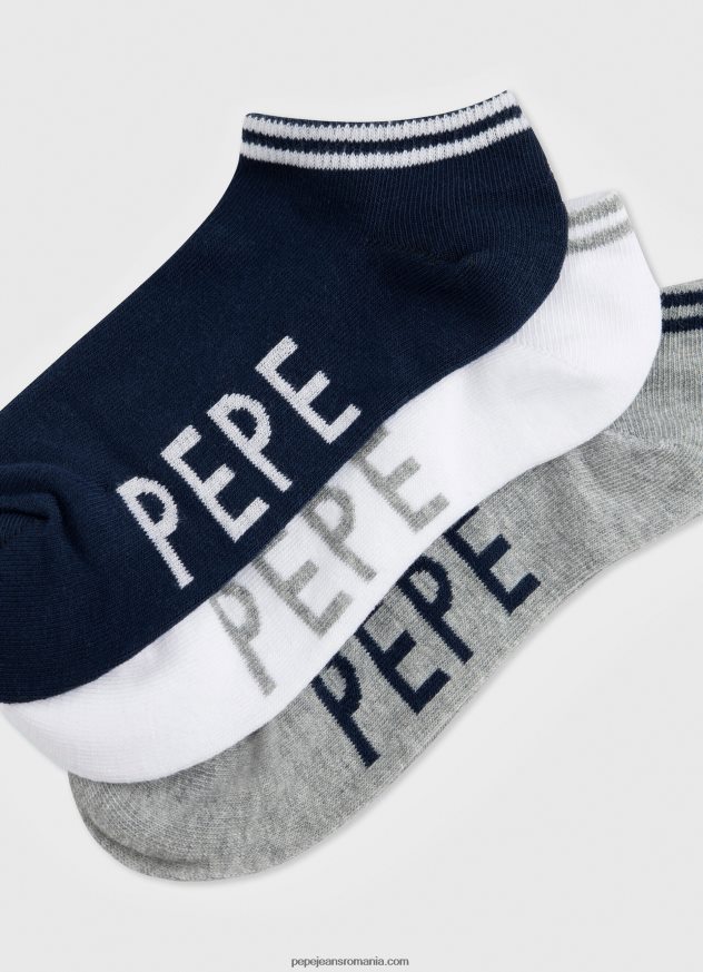 șosete sandi pachet de 3 femei Pepe Jeans multi 6Z0R46547